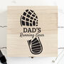 Personalised Wooden Running Gear Storage Box, thumbnail 1 of 2
