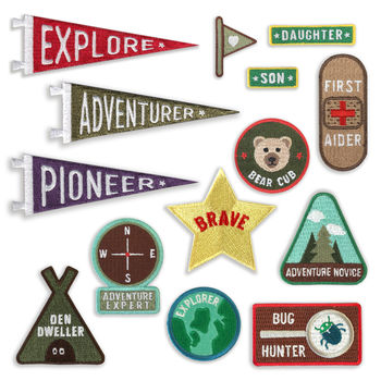 Embroidered Merit Patch Set For Adventurers, 3 of 5