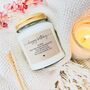 Personalised Happy Birthday Message Scented Soy Candle, thumbnail 2 of 7