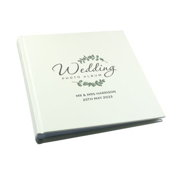 Personalised Wedding Square Photo Album, 6 of 6