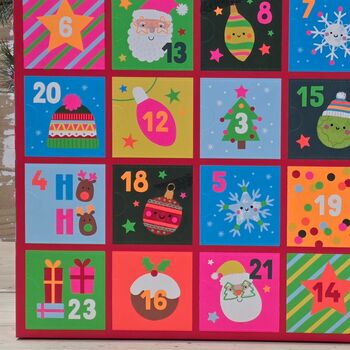 Fill Your Own Advent Calendar Neon, 3 of 3