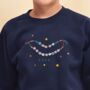 Personalised Kids Swiftie Christmas Jumper, thumbnail 1 of 3