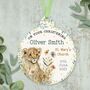 Personalised Tiger Cub Christening Decoration, thumbnail 1 of 2