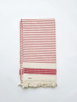 Milos Check Hammam Towel, 5 of 12