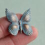 Purple Butterfly Brooch Pin, thumbnail 1 of 7