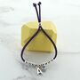 Kids Personalised Birthstone Slider Bracelet, thumbnail 5 of 12