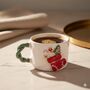 Handmade Festive Stocking Mug, Christmas Mug Gift, thumbnail 1 of 2