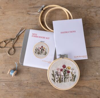 Flower Garden Embroidery Kit, 2 of 2