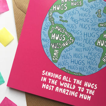 Sending Hugs Mum Card, 3 of 5