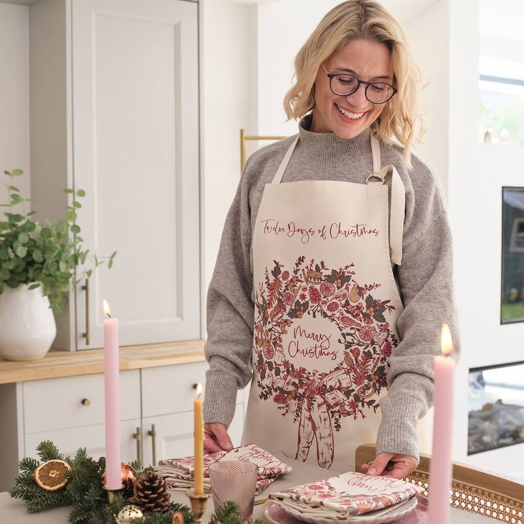 Two Turtle Doves Apron