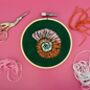 Mini Embroidery Kit Ammonite, thumbnail 1 of 5