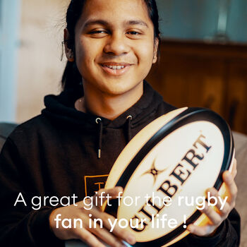 Original Rugby Ball Light – Official Gilbert Rugby LED Lamp For Kids And Fans, 6 of 9