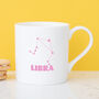 Libra Constellation China Mug, thumbnail 4 of 8