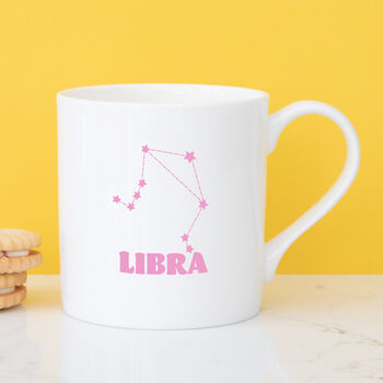 Libra Constellation China Mug, 4 of 8