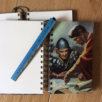 'William The Conqueror' Upcycled Notebook, 3 of 4