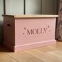 Personalised Wooden Toy Box, thumbnail 3 of 9