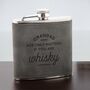 Personalised Age Only Matters Hip Flask Gift For Grandpa, thumbnail 8 of 12
