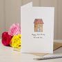 Personalised House Handmade New Home Card, thumbnail 2 of 6