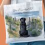 Personalised Black Labrador Dog Beach Walk Collection, thumbnail 8 of 8