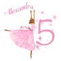 Delicate Dancer Customisable Card, thumbnail 4 of 8