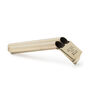 Two Tone Solid Brass Hockey Flute Whistle, thumbnail 1 of 4