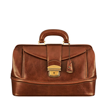 Small Luxury Leather Medical Bag. 'The Donnini S', 2 of 12