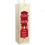 Personalised Christmas And New Year Wooden Bottle Box, thumbnail 2 of 2