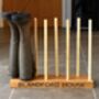 Engraved Wooden Floor Boot Rack, thumbnail 12 of 12