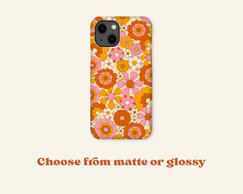 70s Flower Tough Phone Case, 2 of 4
