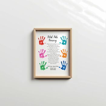 Personalised Teacher Thank You Print, 3 of 6
