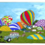 Early Balloon Ascent Bristol Placemat, thumbnail 2 of 2