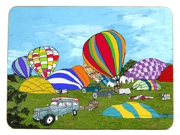 Early Balloon Ascent Bristol Placemat, 2 of 2