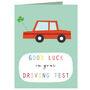 Mini Good Luck Driving Test Card, thumbnail 2 of 5