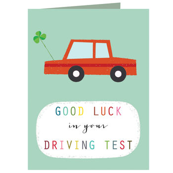 Mini Good Luck Driving Test Card, 2 of 5