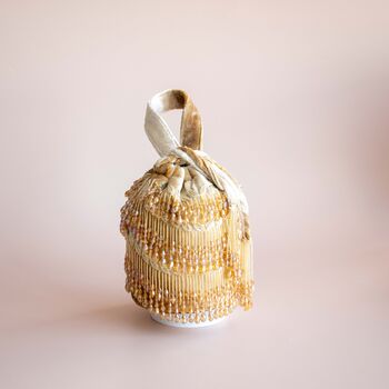 Renee – Gold Mini Bucket Bag, 2 of 3