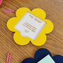 Flower Teacher Gift Post It Note Holder, thumbnail 8 of 8