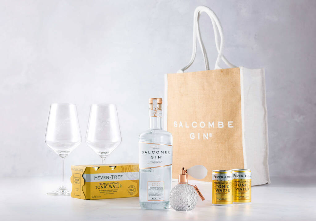 Exclusive Salcombe Gin And Tonic Glassware Gift By Salcombe Distilling ...