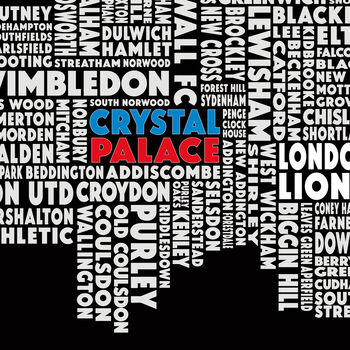 Personalised London Women's Super League Football Team Map, 2 of 4