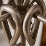 Antique Pewter Effect Fireside Companion Set, thumbnail 4 of 8