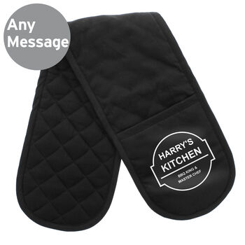 Personalised BBQ And Grill Oven Gloves, 4 of 5