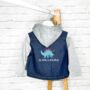 Kids Personalised Dinosaur Denim Jacket, thumbnail 4 of 6