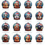 Dog Snow Globe Tree Decoration, thumbnail 7 of 8