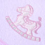 Personalised Pink Elephant Hooded Baby Towel, thumbnail 10 of 11