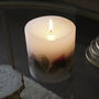 Lily Rose Botanical Pillar Scented Candle, thumbnail 3 of 8