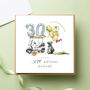 Personalised Golf Lover Mens Birthday Card, thumbnail 3 of 7