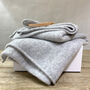 Pure Cashmere ' Hugs To Go ' Travel Blanket, thumbnail 6 of 10