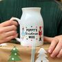 Christmas Bone China Milk Mug With Nutcrackers And Ballerinas, thumbnail 2 of 10