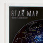 Star Map Glow In The Dark Print, thumbnail 3 of 6