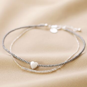 Delicate Beaded Anklet, 2 of 5