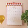 2026 Calendar | Checks And Stripes | A4, thumbnail 8 of 8